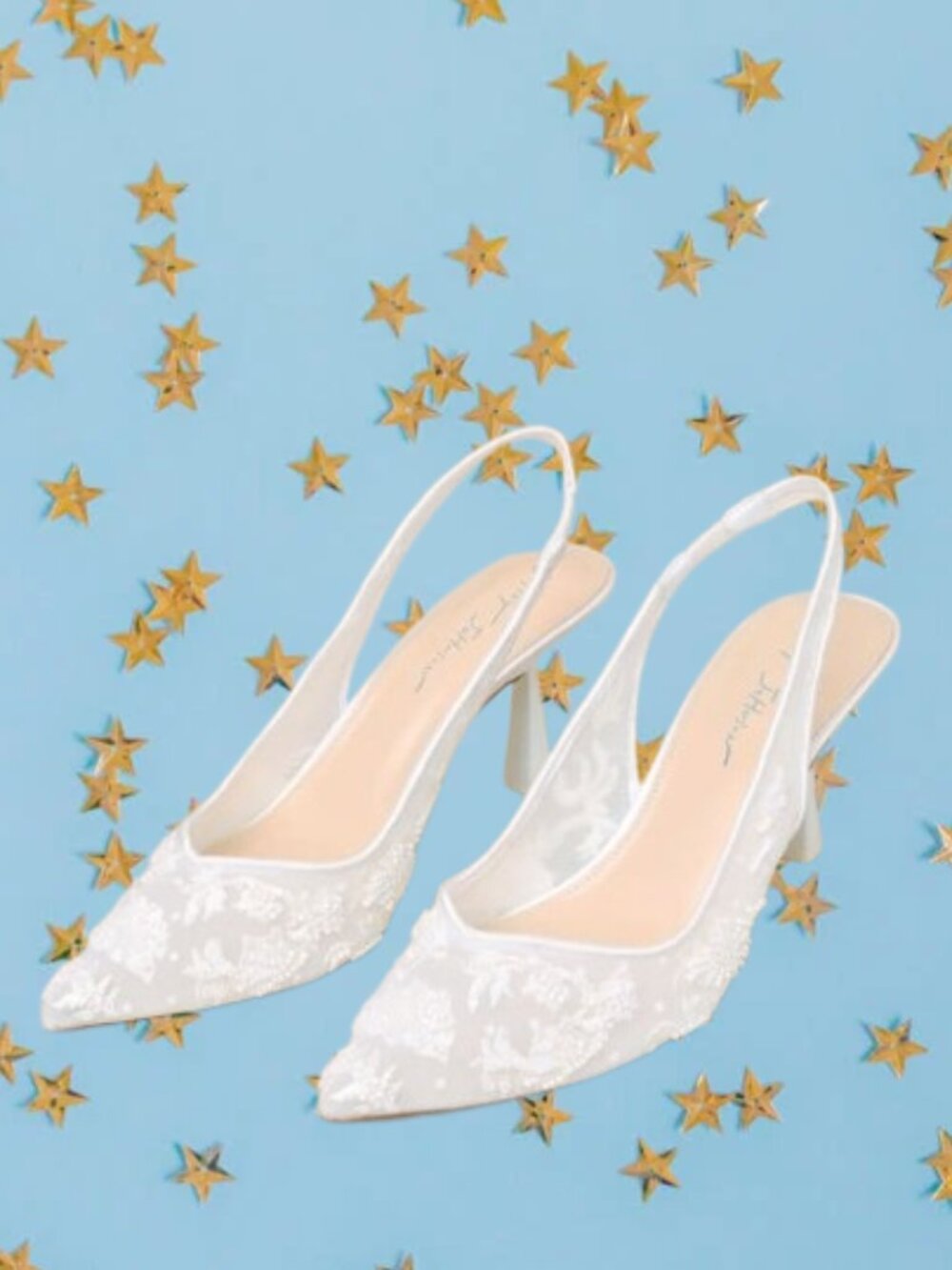 Betsey Johnson  Nikki Pump Shoes size 9.5 color Ivory BRAND NEW